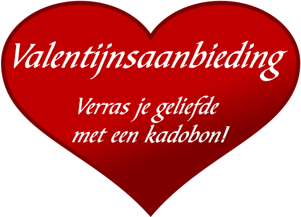 Valentijnsaanbieding